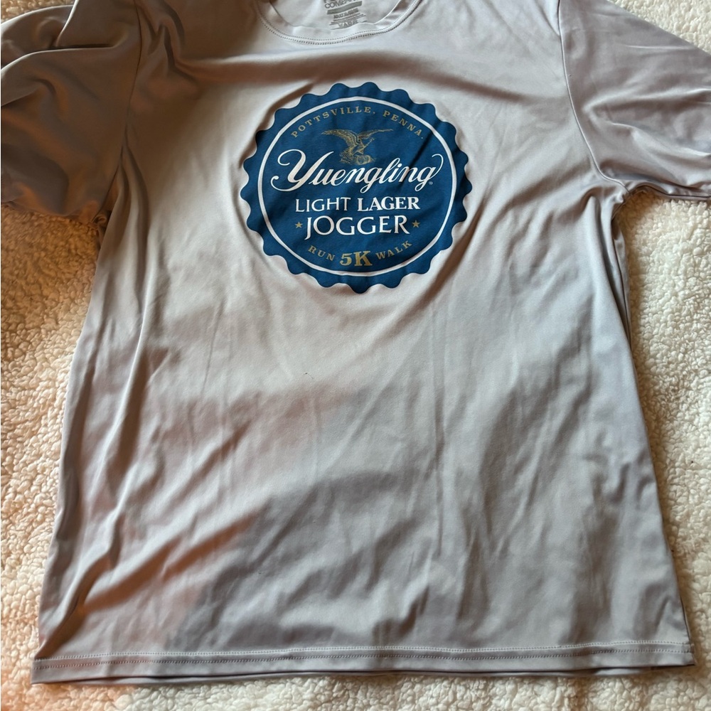 Yuengling Light Lager Jogger Gray T-Shirt